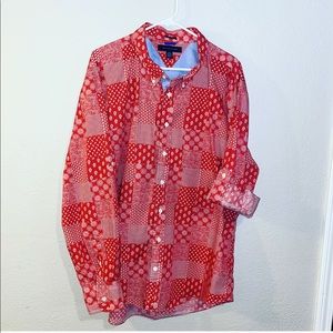 Tommy Hilfiger Men’s Long Sleeve Button Up Shirt